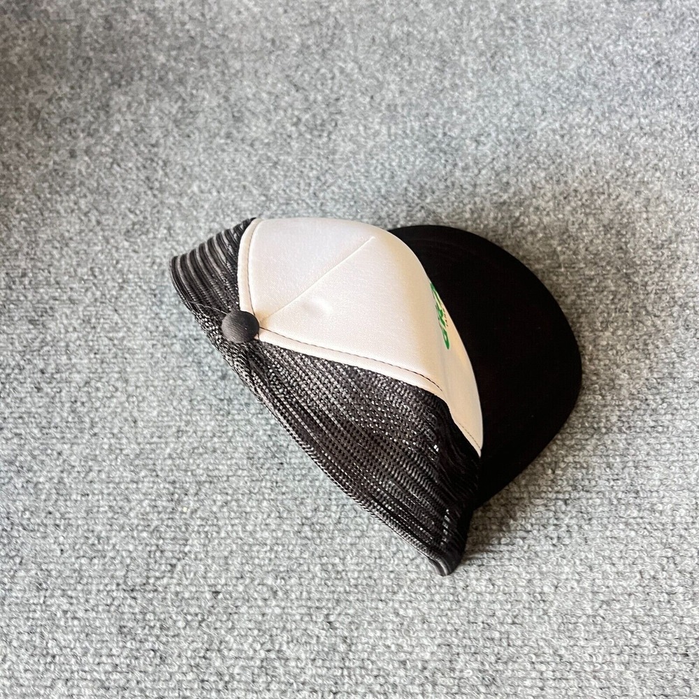 Vintage Grandad Hat Mens Snapback Cap One Size Black Statement‎ Cap Trucker - Picture 2 of 3